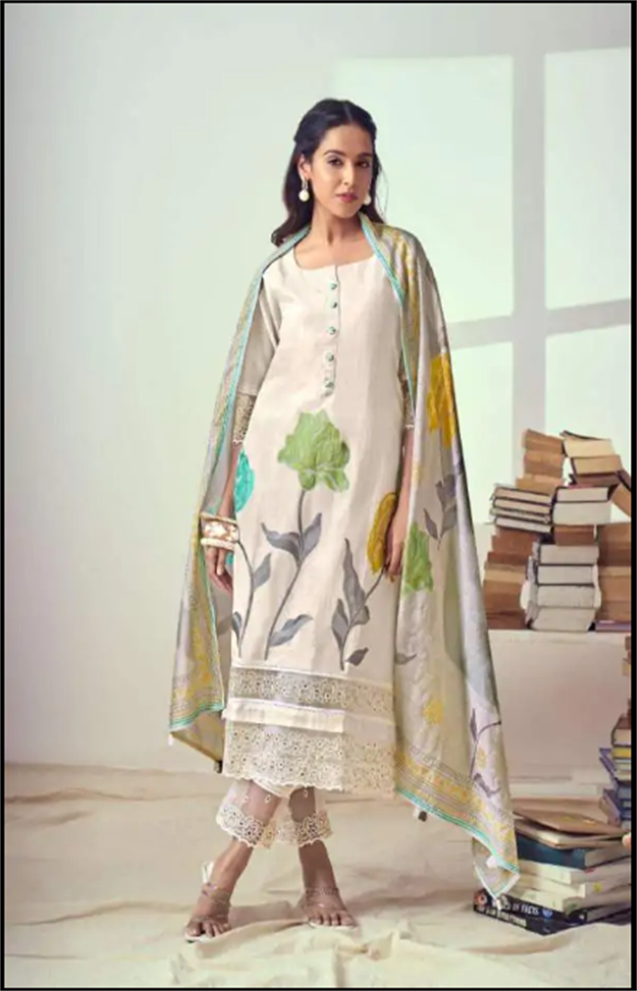 Shaina Latest Designer Velvet Suit